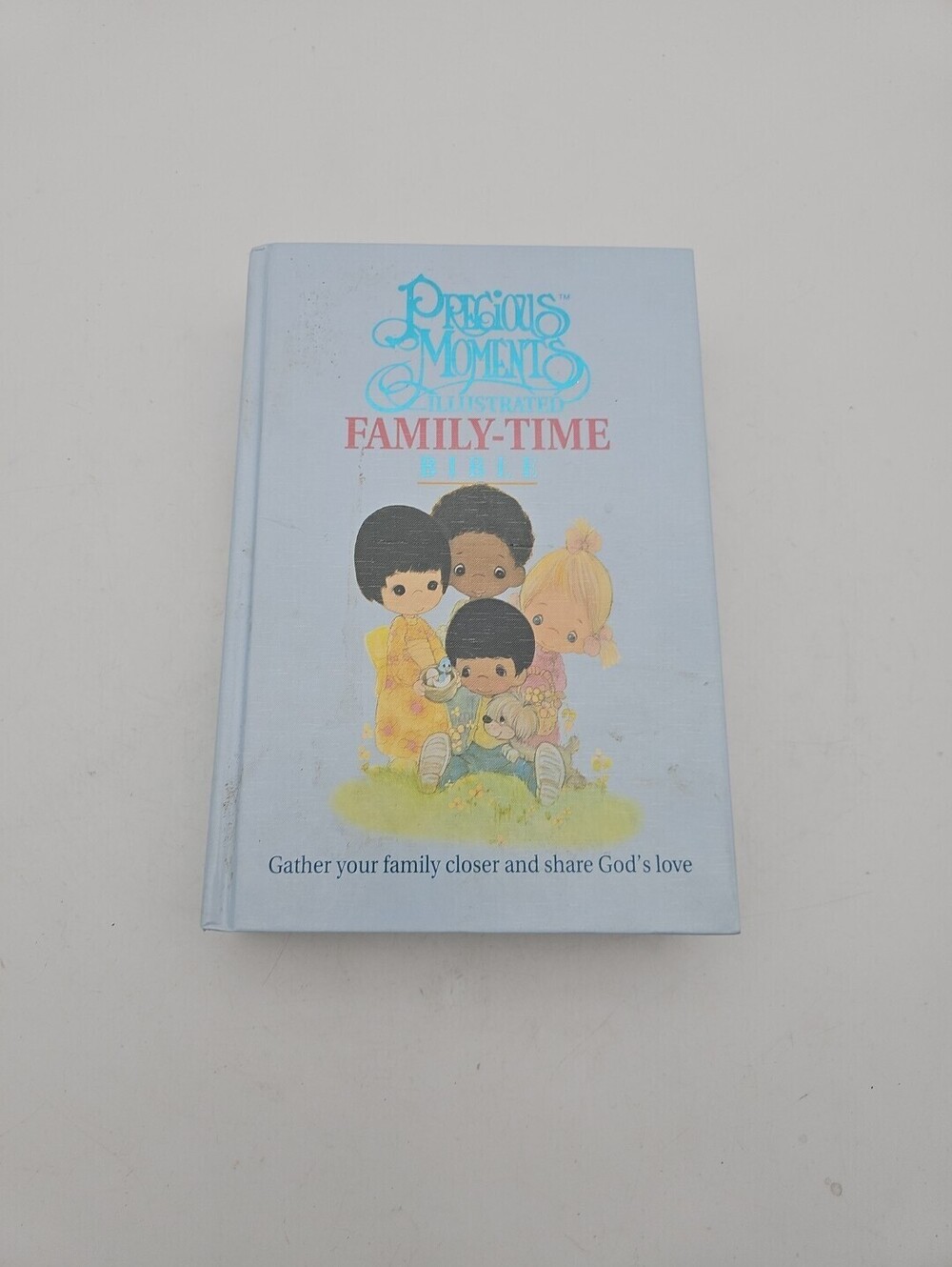 Precious Moments Book Bible Illustrated Family Time Hardback NKJV 1994